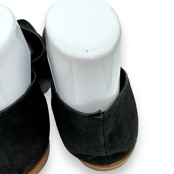 4 for $40 SALE! 1.State Cassidee Suede Open Toe Casual Sandals, Black, Size 8M - Picture 8 of 11